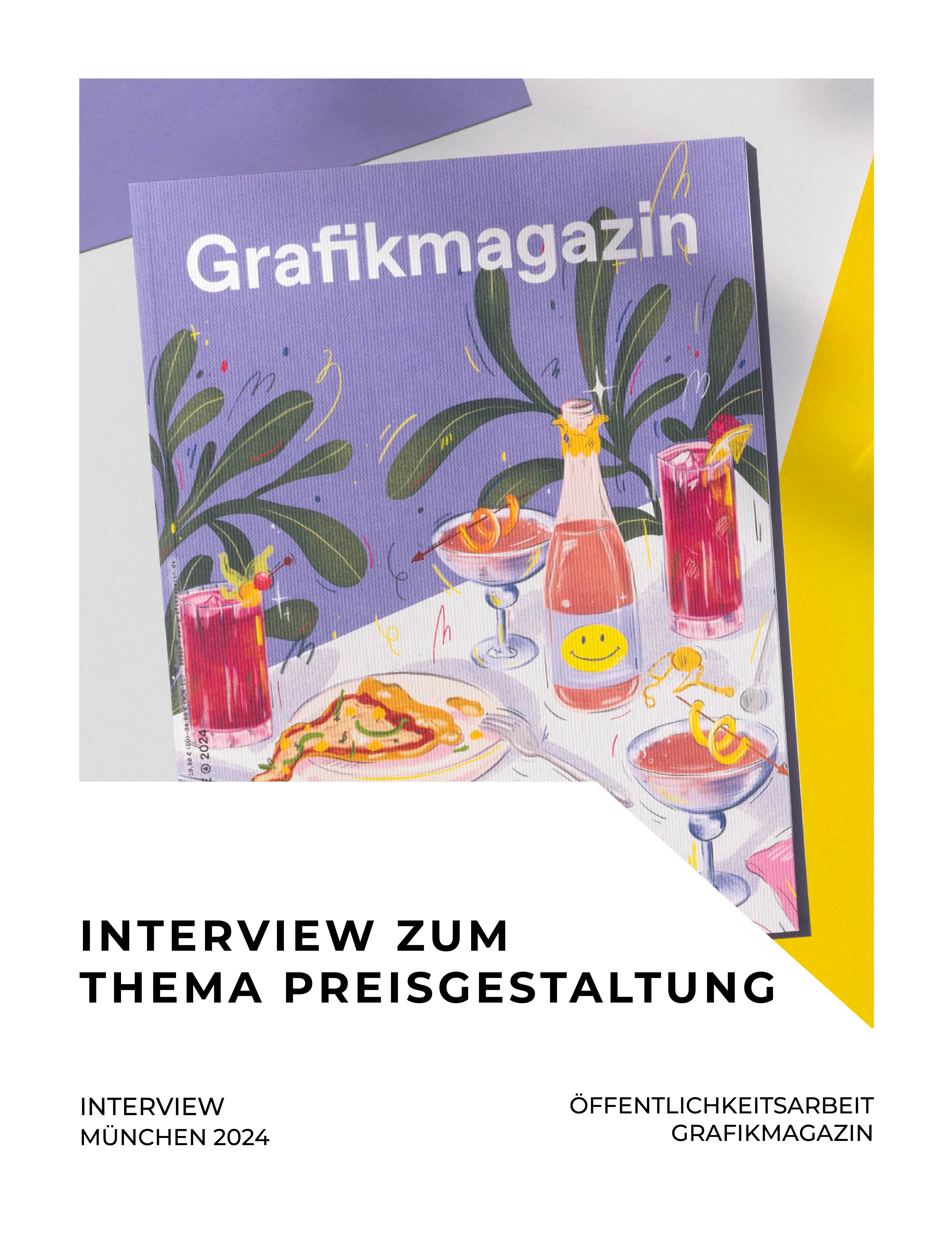 Interview im Grafikmagazin